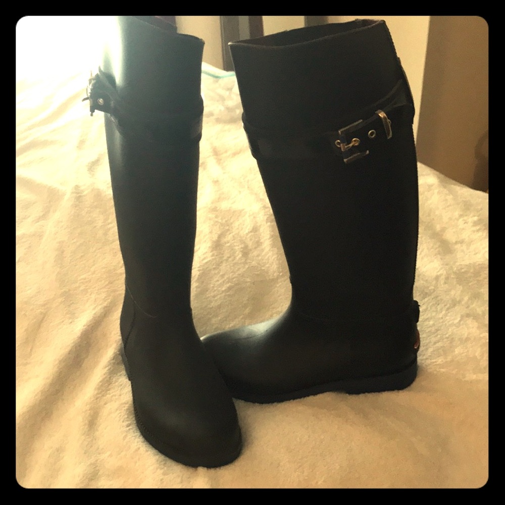 Rain boots! Worn once!!!!!